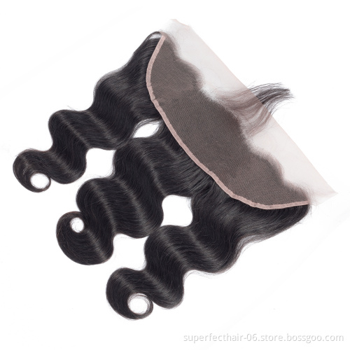 Wholesale Virgin Hair Vendors 4*13 Lace Closure Human Hair Body Wave Cuticle Aligned Raw Virgin Hair Closure